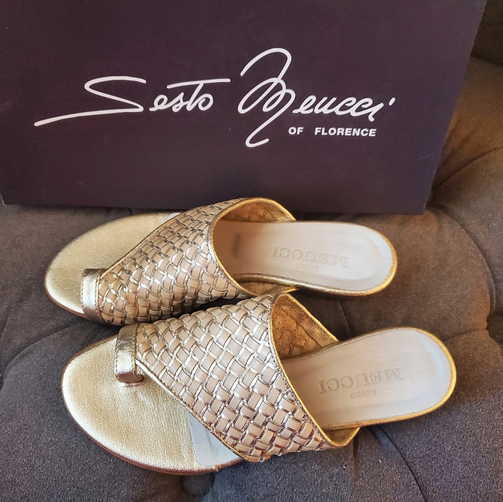 Sesto Meucci Geva Platino sandals